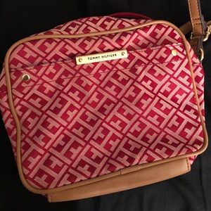 Small Red Tommy Hilfiger Crossbody Bag